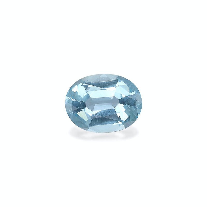 Aquamarin lengte OVAL Baby blau 3.32 karaten