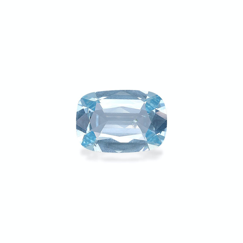 CUSHION-cut Aquamarine Baby Blue 2.59 carats