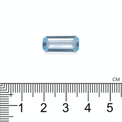 Rechthoekig geslepen Aquamarijn Baby Blauw 3,76 karaat
