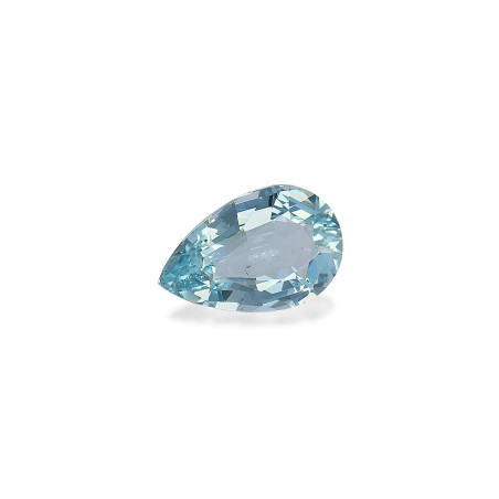 海蓝宝 taille 梨子 蔚蓝色的婴儿 3.60 carats