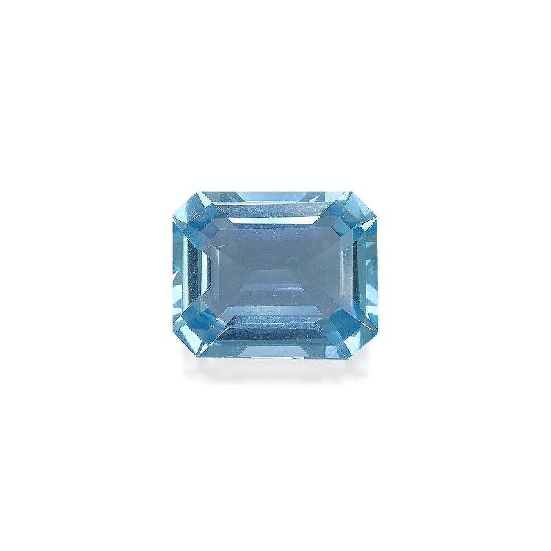 Aigue-Marine taille RECTANGULARE Bleu 6.33 carats