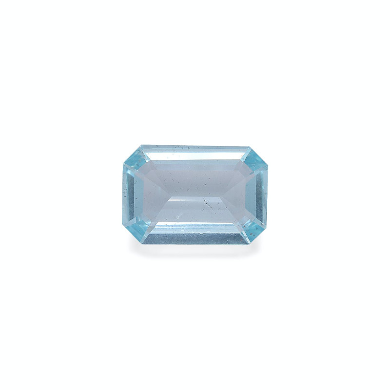 Aguamarina taille RECTANGULARE Baby Blue 4.56 carats
