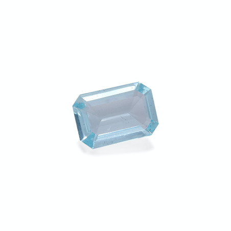 Aguamarina taille RECTANGULARE Baby Blue 4.56 carats