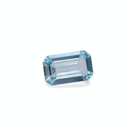 Aguamarina taille RECTANGULARE Baby Blue 2.52 carats