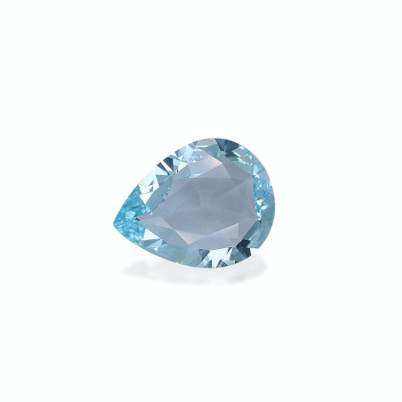 海蓝宝 taille 梨子 蔚蓝色的婴儿 3.88 carats