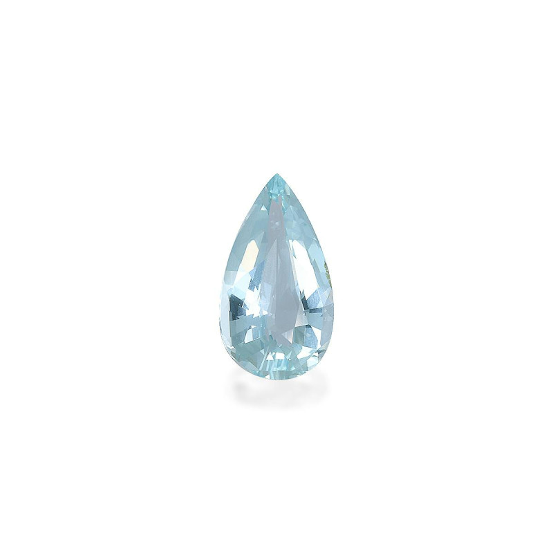 Aigue-Marine taille Poire Bleu Ciel 2.04 carats