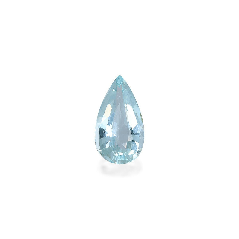 Pear-cut Aquamarine Sky Blue 2.04 carats