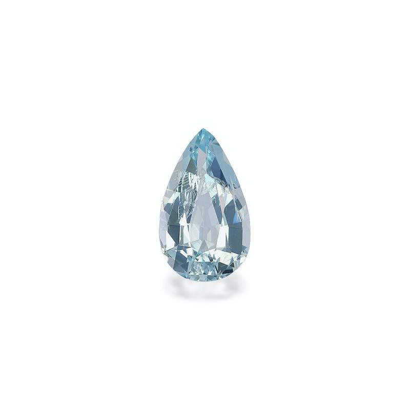 Aguamarina taille Poire Baby Blue 2.04 carats