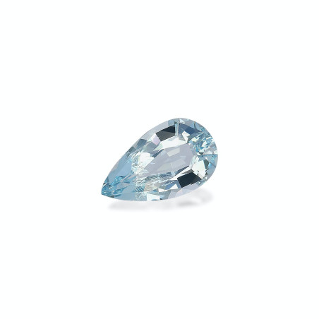Aquamarin lengte Birne Baby blau 2.04 karaten