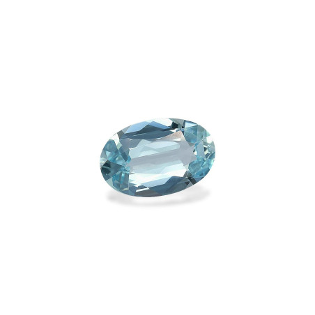 Aguamarina taille OVALE Baby Blue 1.75 carats