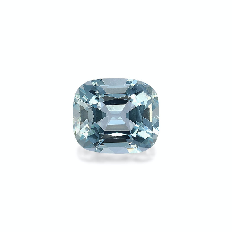 CUSHION-cut Aquamarine Baby Blue 3.32 carats