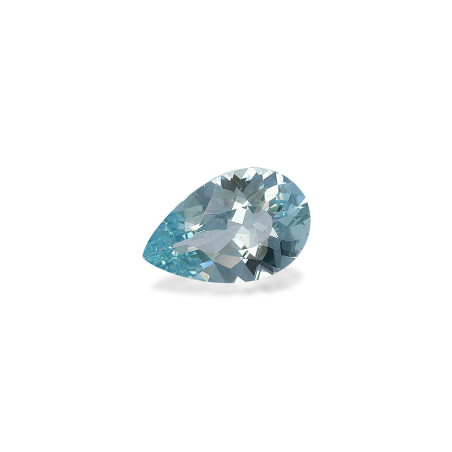 Aguamarina taille Poire Baby Blue 3.92 carats