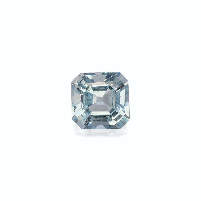 Aquamarin lengte QUADRAT Himmelblau 2.12 karaten