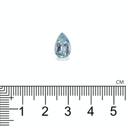 Peervormige Baby Blauwe Aquamarijn 1.80 karaat