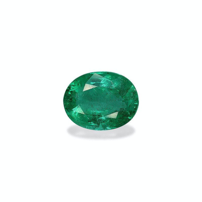 OVAL-cut Zambian Emerald Green 4.54 carats