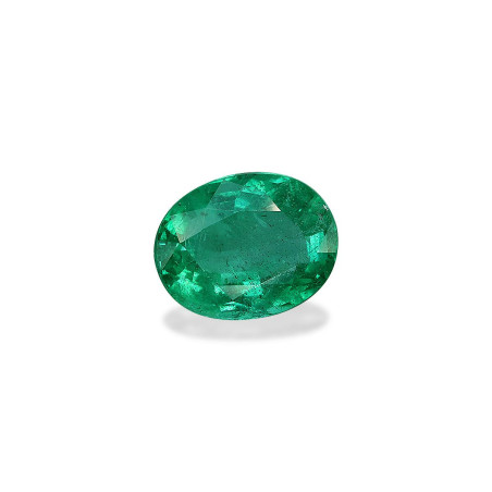 OVAL-cut Zambian Emerald Green 4.54 carats