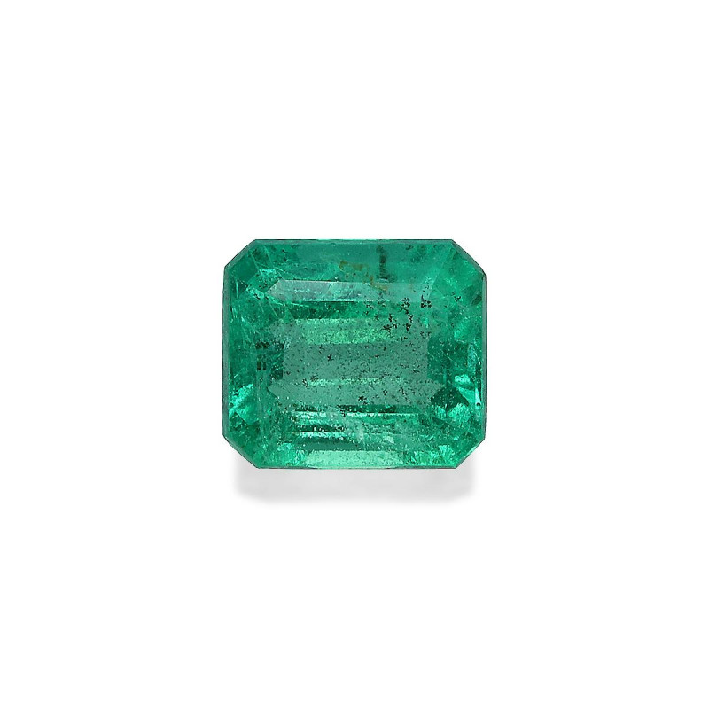 Emeraude de Zambie taille RECTANGULARE Vert 1.69 carats