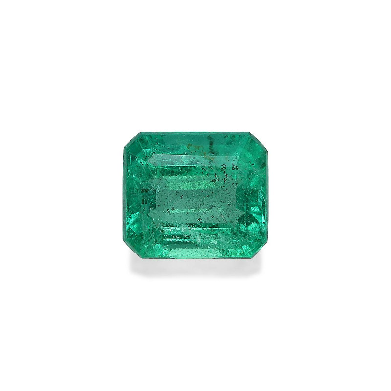 Emeraude de Zambie taille RECTANGULARE 绿色 1.69 carats