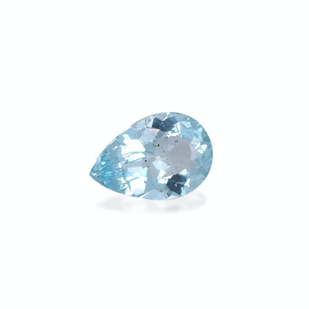 海蓝宝 taille 梨子 蔚蓝色的婴儿 3.88 carats