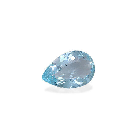 海蓝宝 taille 梨子 蔚蓝色的婴儿 5.58 carats