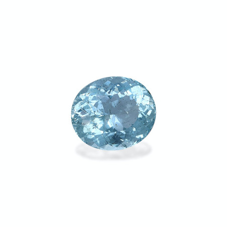 Aguamarina taille OVALE Arctic Blue 10.30 carats