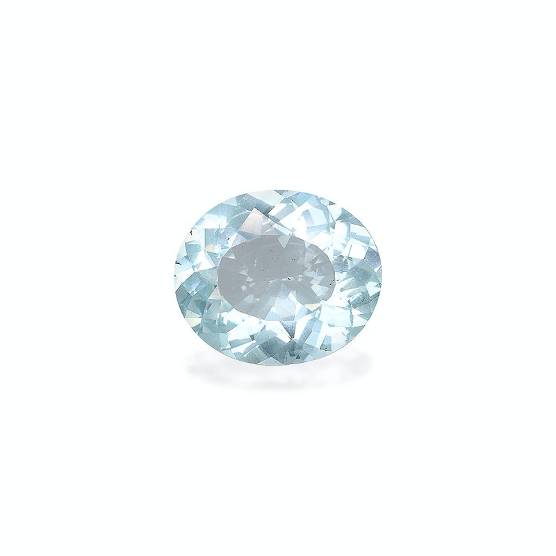 OVAL-cut Aquamarine Sky Blue 3.26 carats