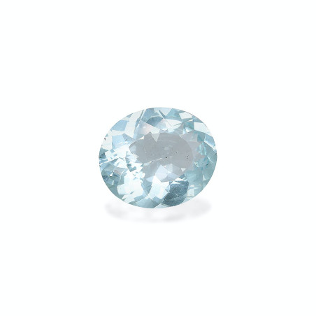Aguamarina taille OVALE Bleu Ciel 3.26 carats