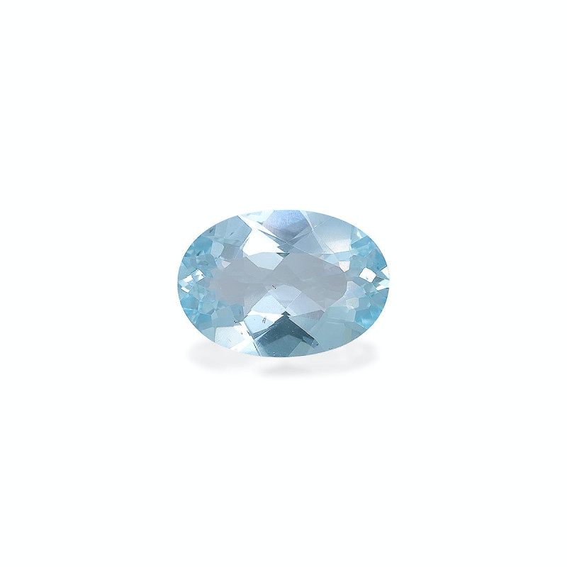 Aguamarina taille OVALE Baby Blue 2.84 carats