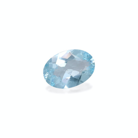 Aguamarina taille OVALE Baby Blue 2.84 carats