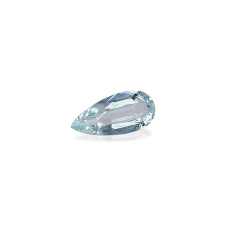 Aguamarina taille Poire Bleu Ciel 1.44 carats