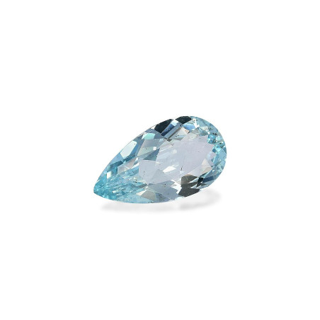 海蓝宝 taille 梨子 蔚蓝色的婴儿 5.41 carats