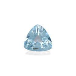 Trilliant-cut Aquamarine...