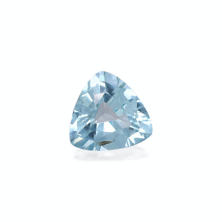 Aguamarina taille Trilliant Baby Blue 2.34 carats