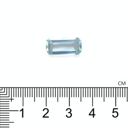 Rechthoekig geslepen Aquamarijn Seafoam Groen 3,60 karaat