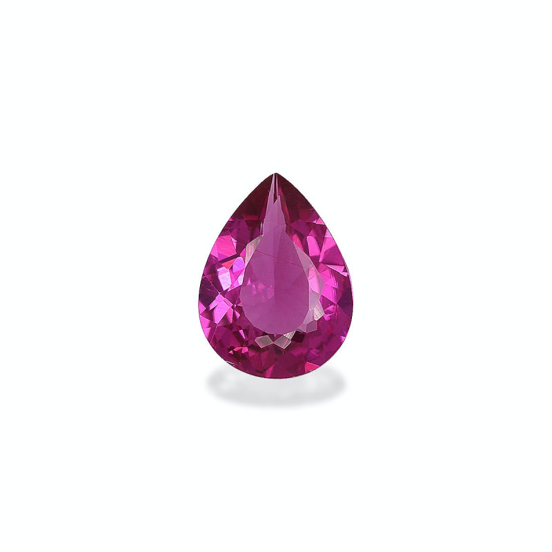 Rubellite taille Poire Fuscia Pink 0.88 carats