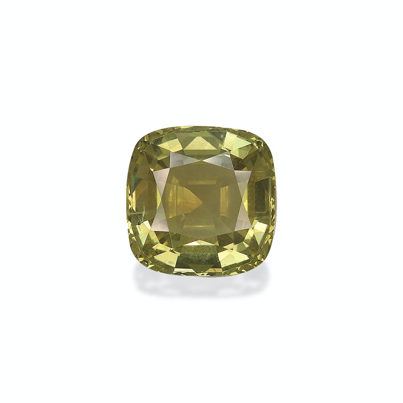 CUSHION-cut Alexandrite Olive Green 5.74 carats