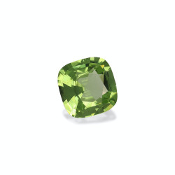 Kussen geslepen Peridot Lime Green 8.88 karaat