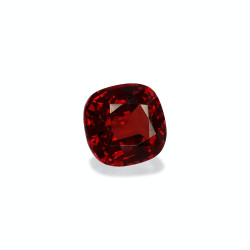 Rode spinel kussen geslepen Rood 1.01 karaat