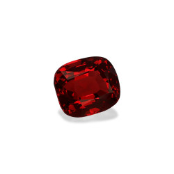 Rode spinel kussen geslepen Rood 1.17 karaat