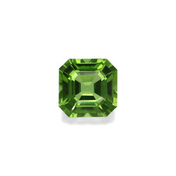 SQUARE-cut Peridot Green...