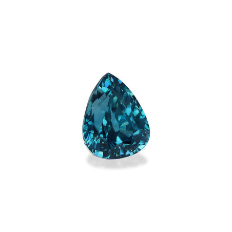 Zircon Bleu taille Poire Cobalt Blue 14.36 carats