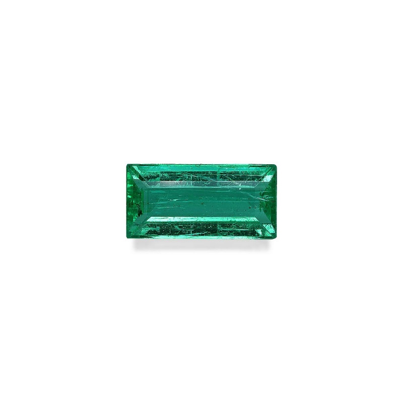 RECTANGULAR-cut Zambian Emerald Green 3.48 carats