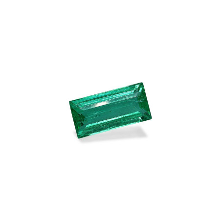 RECTANGULAR-cut Zambian Emerald Green 3.48 carats
