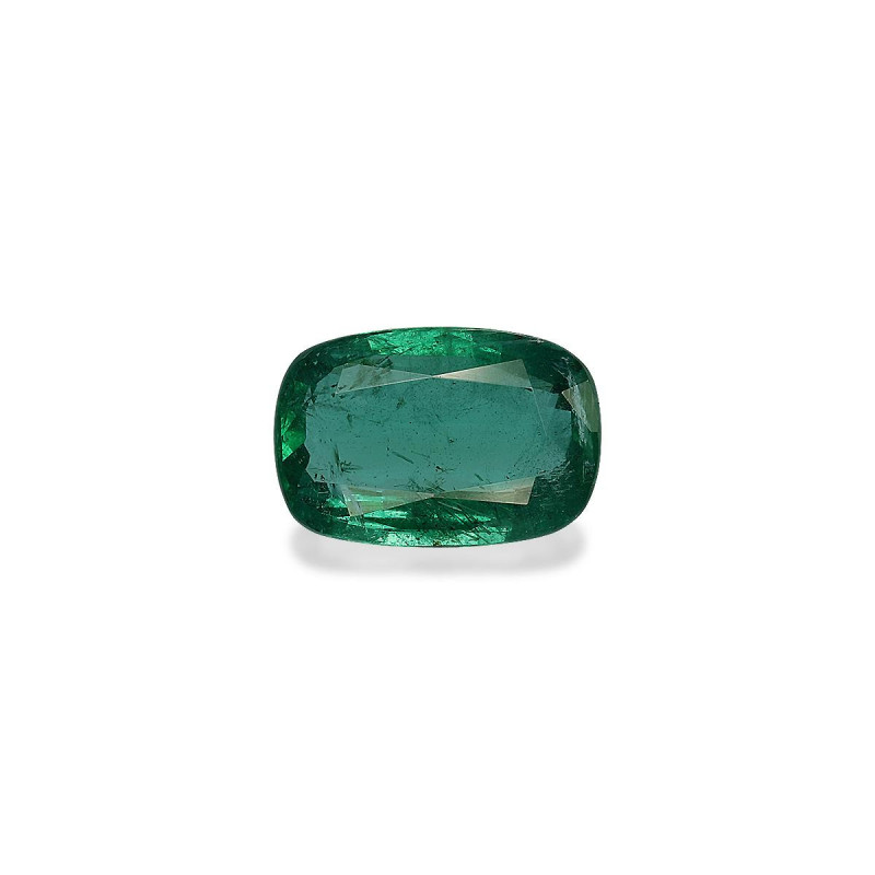 CUSHION-cut Zambian Emerald Green 3.43 carats