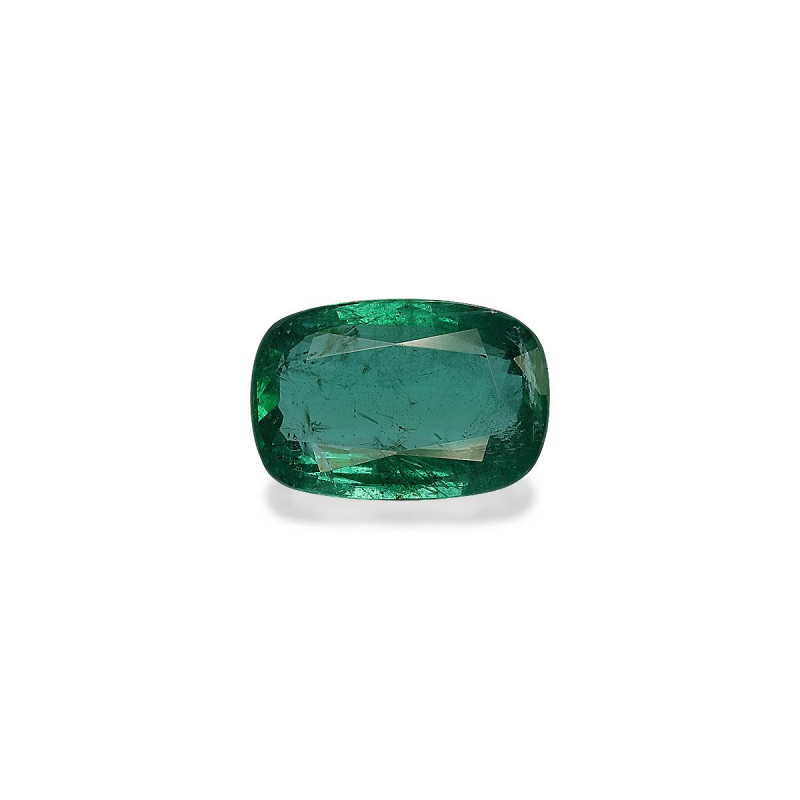 Emeraude de Zambie taille COUSSIN 绿色 3.43 carats