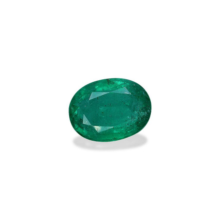 OVAL-cut Zambian Emerald Green 6.31 carats