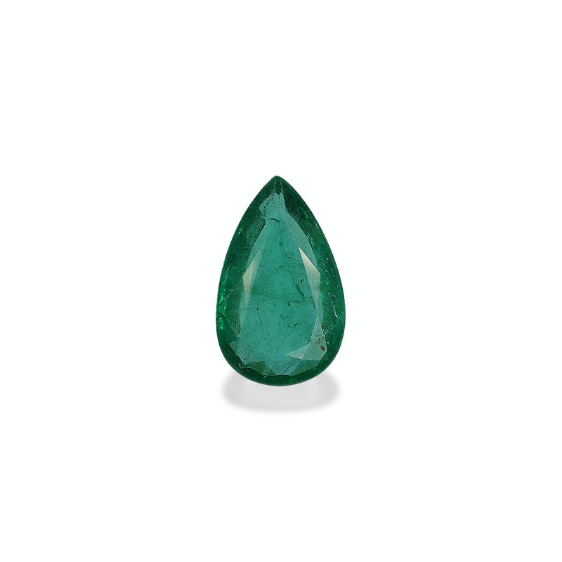 Emeraude de Zambie taille Poire 绿色 2.90 carats