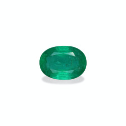 Smaragd aus Sambia lengte OVAL Gr&uuml;n 3.98 karaten