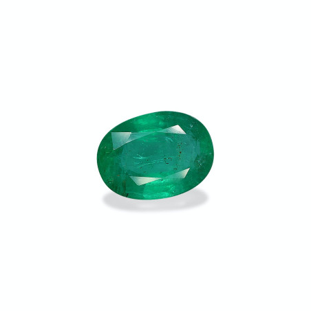 Esmeralda de Zambia taille OVALE Verde 3.98 carats