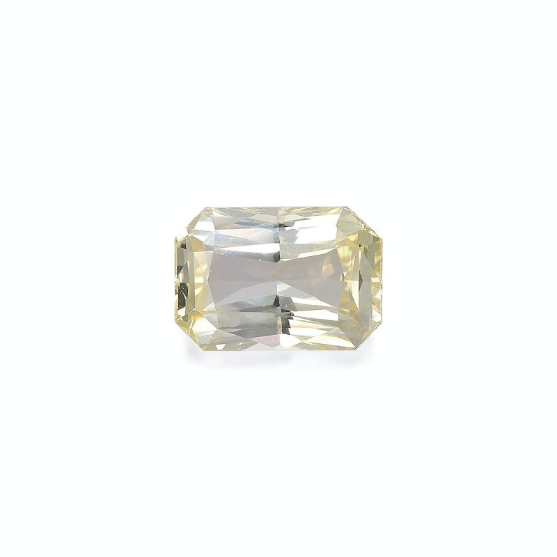 Zafiro Amarillo taille RECTANGULARE Daffodil Yellow 5.02 carats